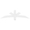 Ekena Millwork Alberta Architectural Grade PVC Gable Bracket, 60"W x 17 1/2"H x 2"D x 4"F, 7/12 Pitch GBP060X18X0204ALB00 - alternate 5